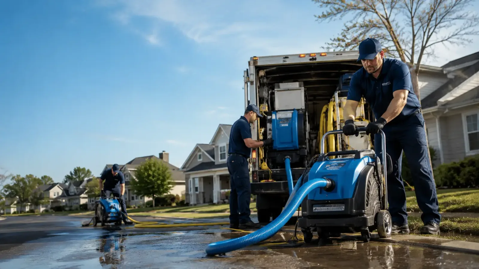 Flood Damage Cleanup in Schoolcraft, MI